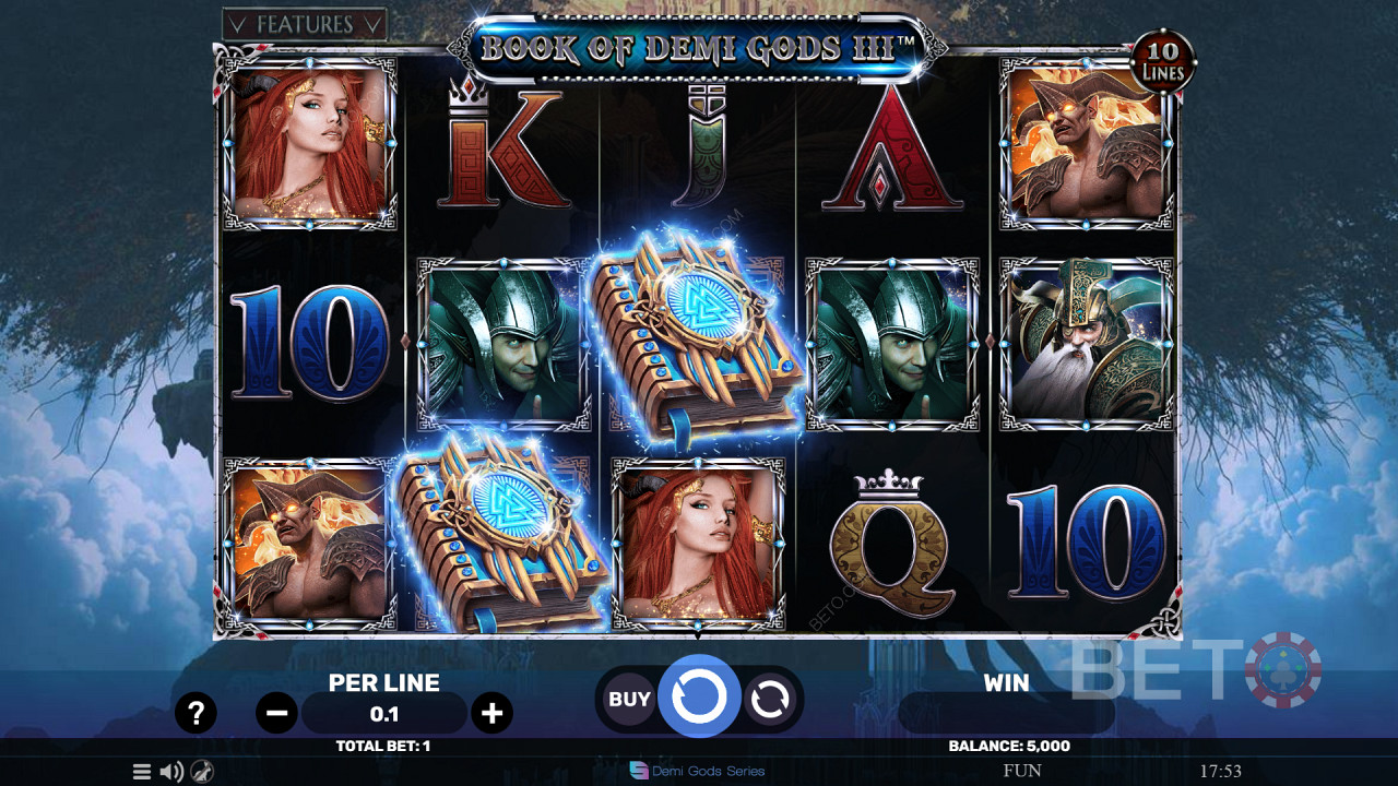 Book of Demi Gods III Jeu Gratuit