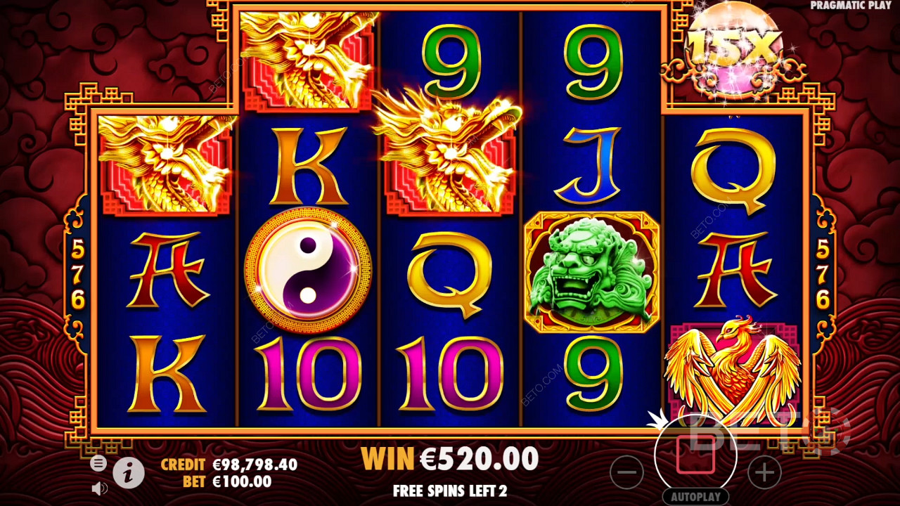 5 Lions Critique de BETO Slots