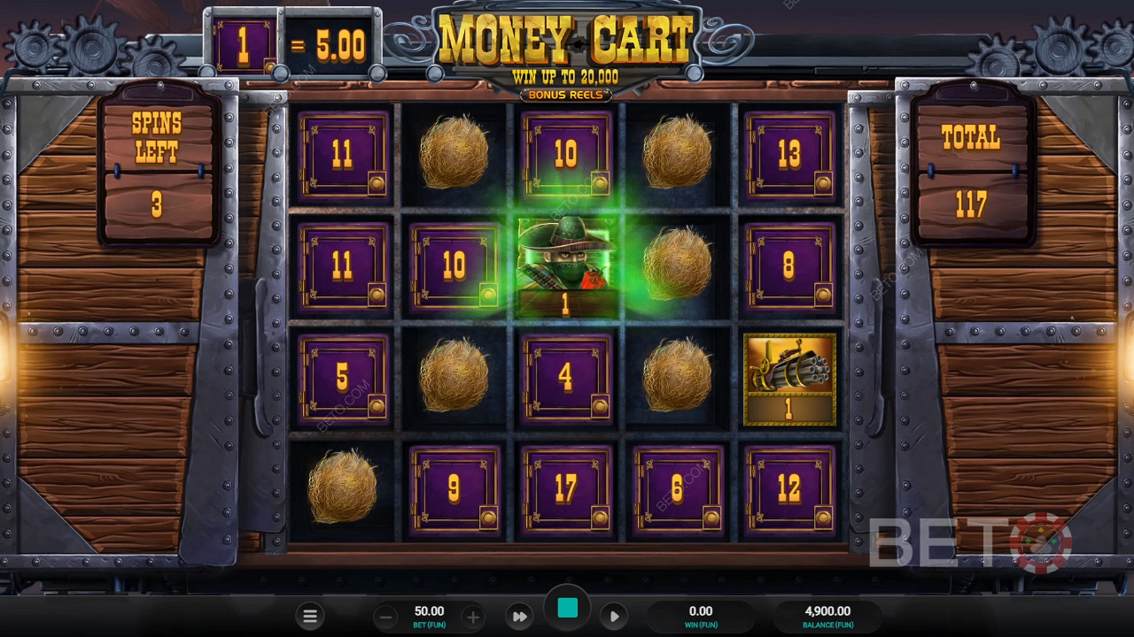 Money Cart Bonus Reels Jeu Gratuit