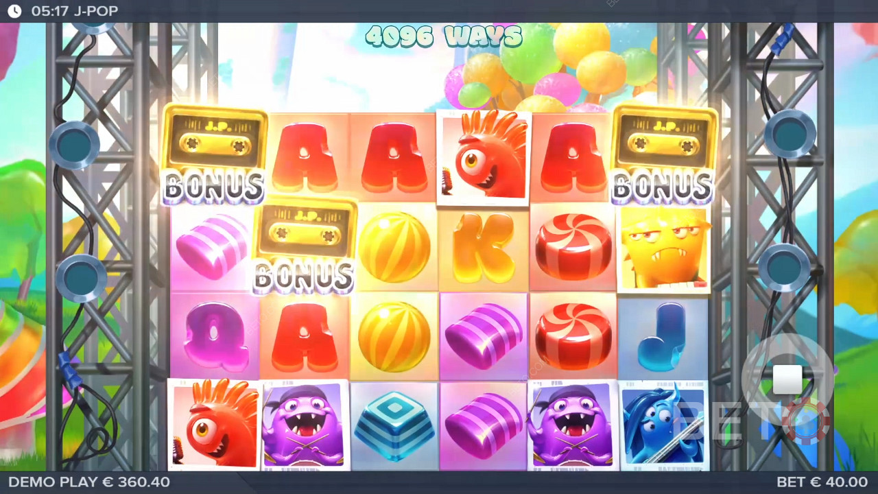J-POP Revue par BETO Slots