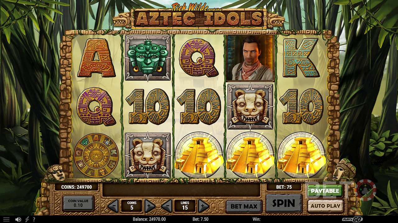 Aztec Idols  Jeu Gratuit