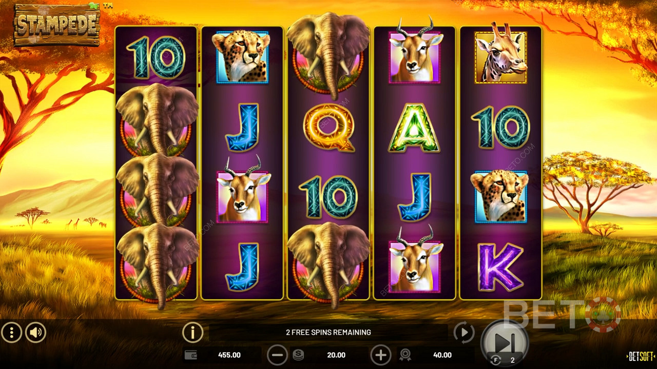 Stampede (Betsoft)  Jeu Gratuit