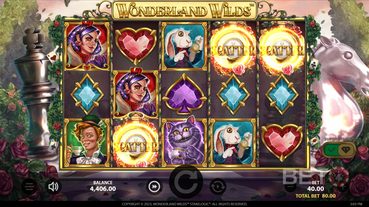 Wonderland Wilds Jeu Gratuit