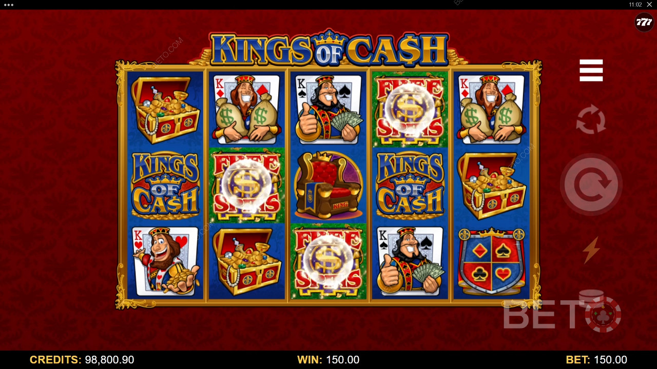 Kings of Cash Jeu Gratuit