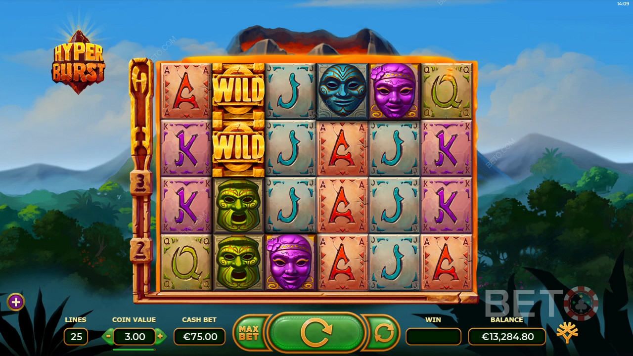 Hyper Burst (Yggdrasil)  Jeu Gratuit
