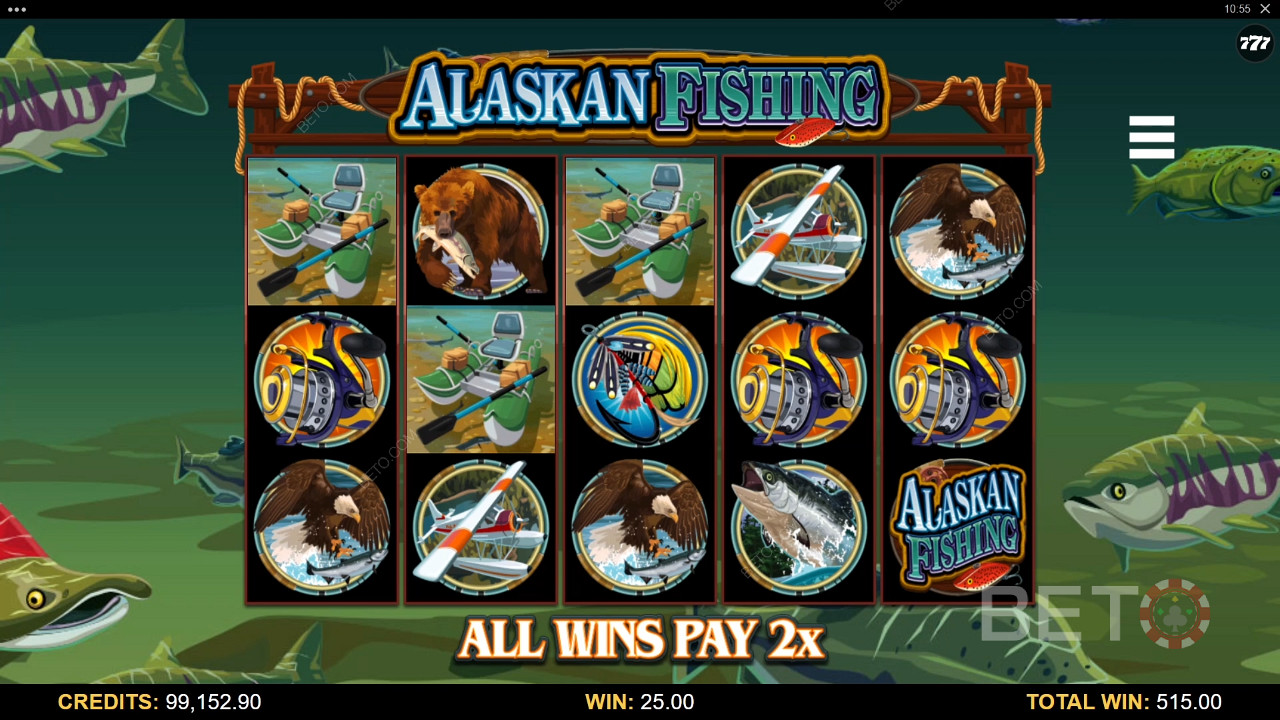 Machine à sous en ligne Alaskan Fishing - Notre Verdict
