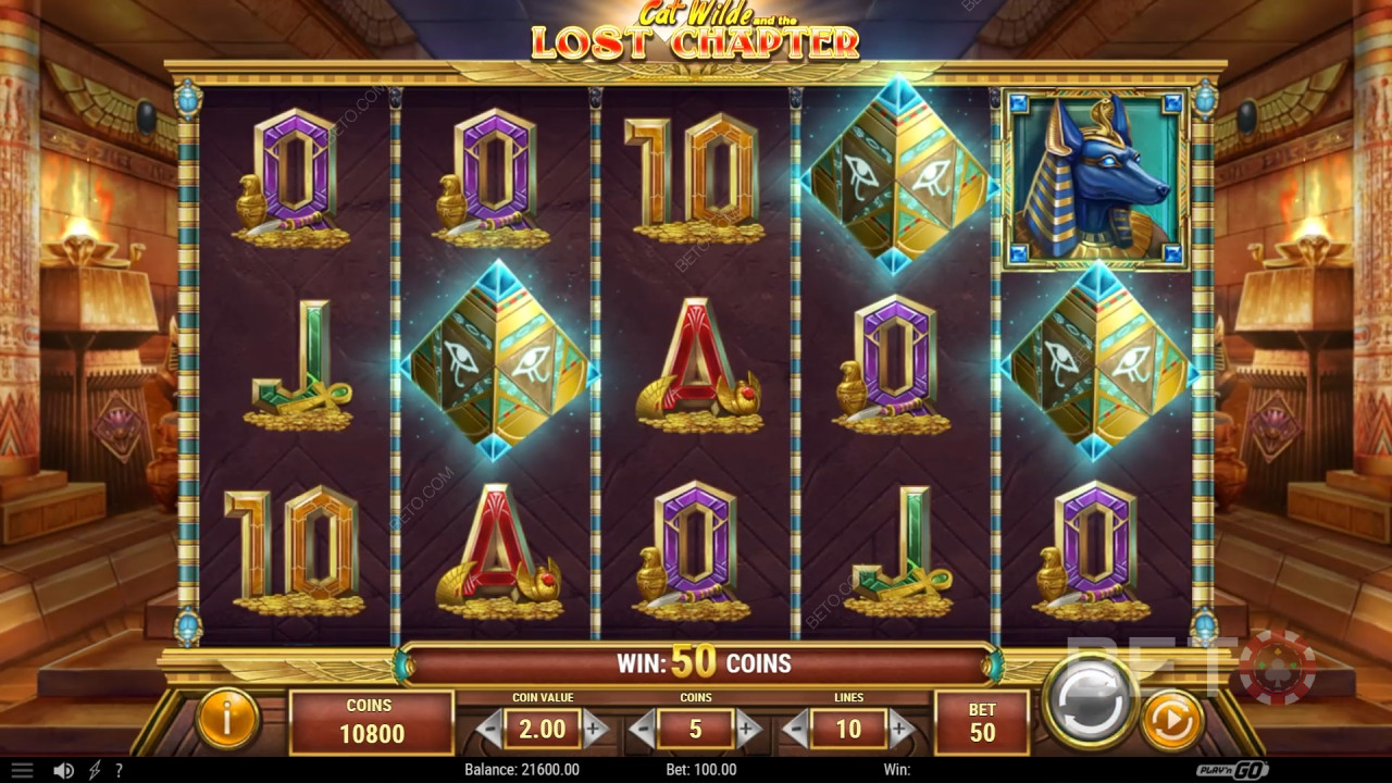 Cat Wilde and the Lost Chapter Revue par BETO Slots