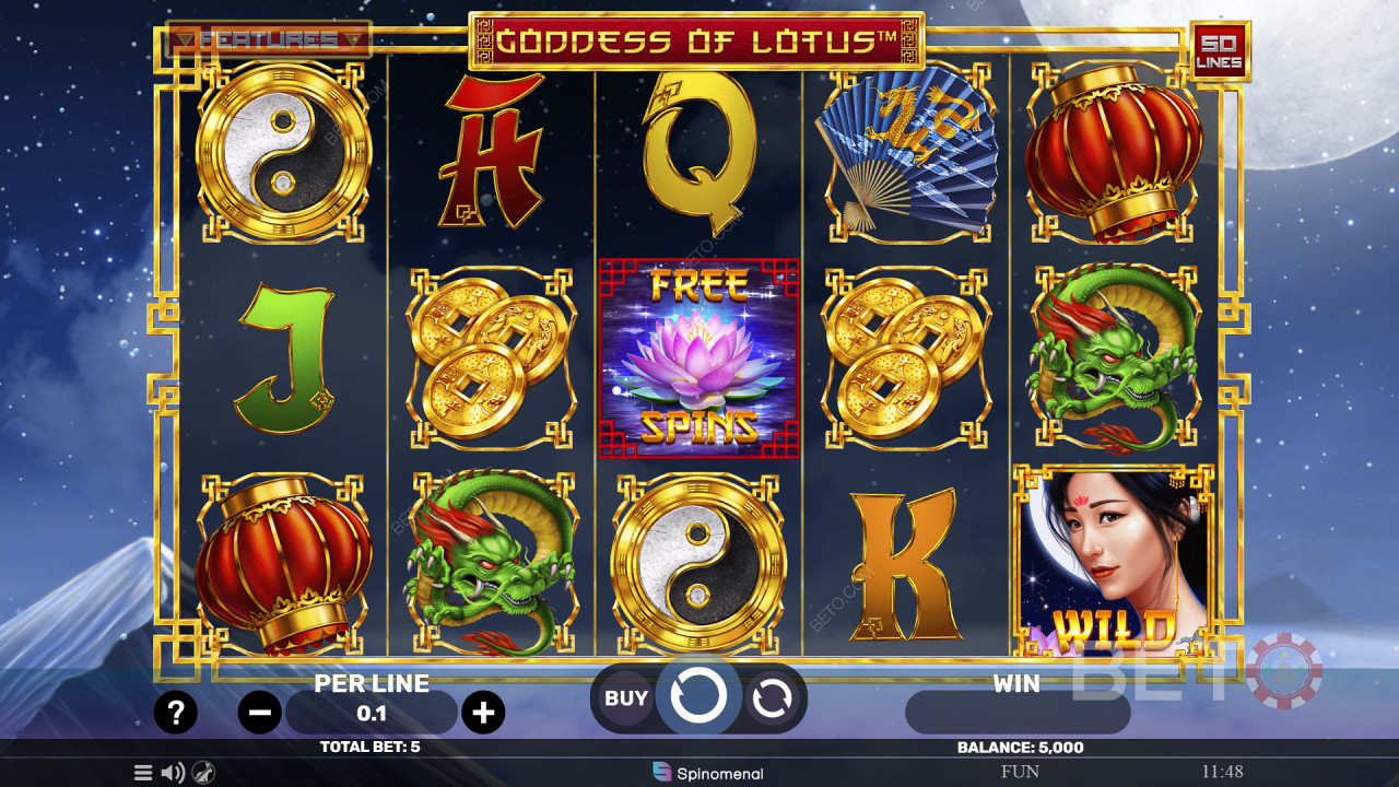 Goddess Of Lotus Jeu Gratuit