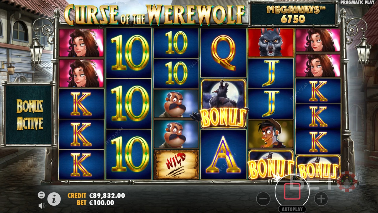 Curse of the Werewolf Megaways Jeu Gratuit