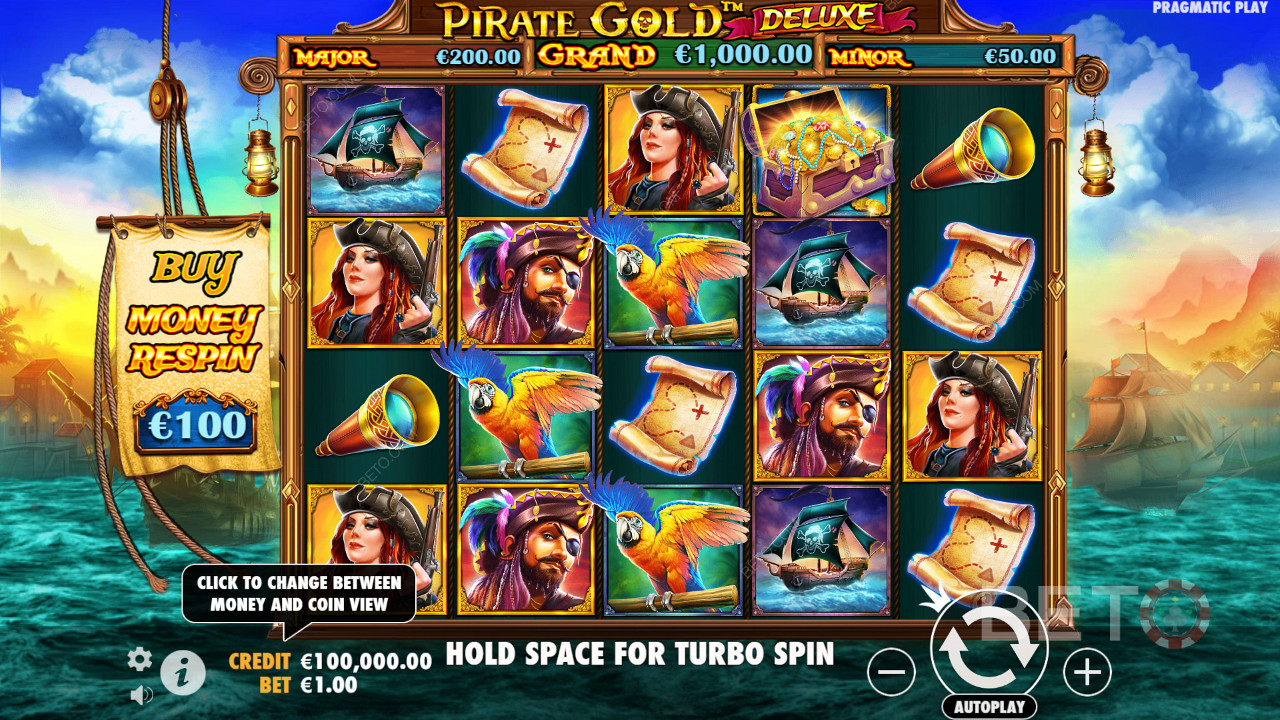 Pirate Gold Deluxe Jeu Gratuit