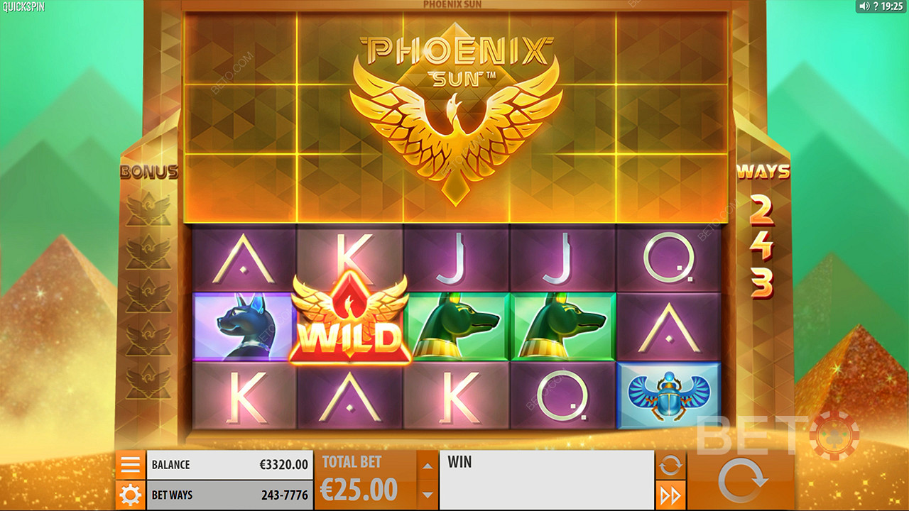 Phoenix Sun  Jeu Gratuit