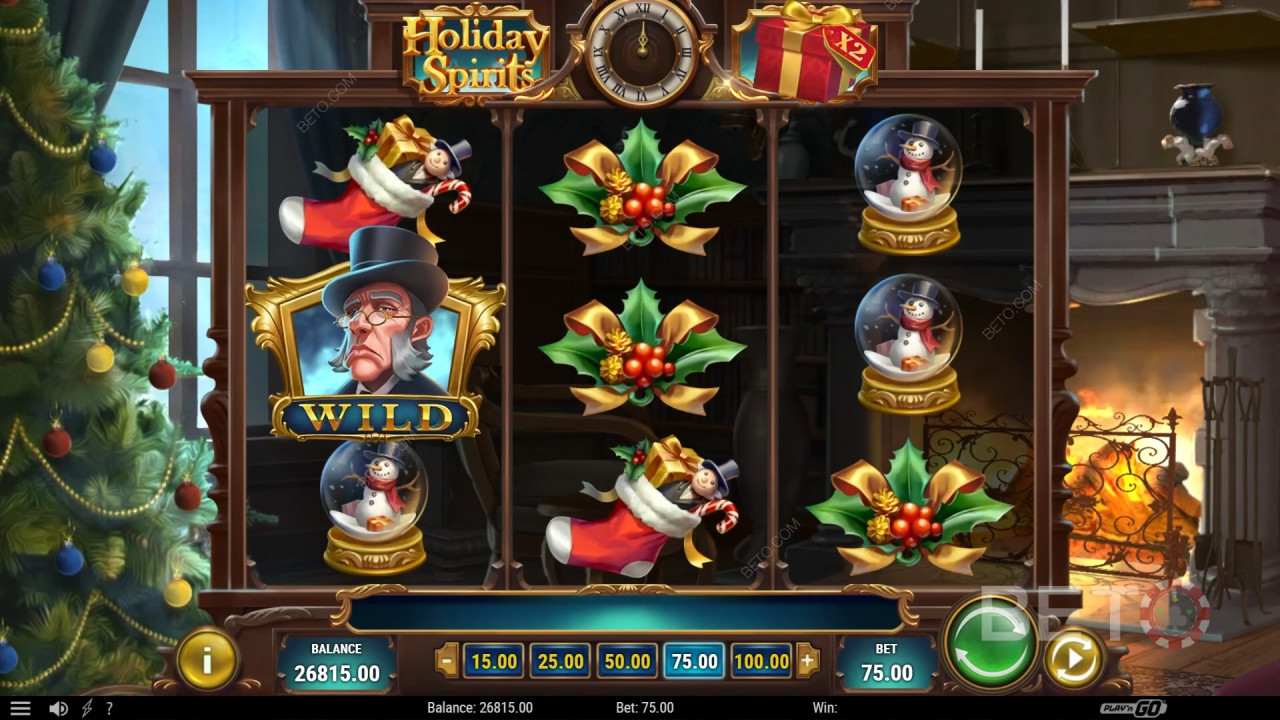 Holiday Spirits Critique de BETO Slots