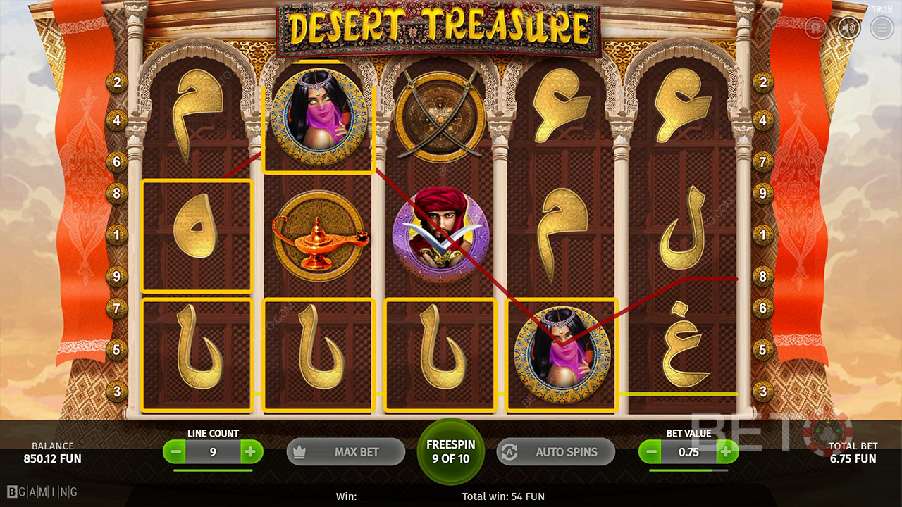 Desert Treasure (BGaming)  Jeu Gratuit