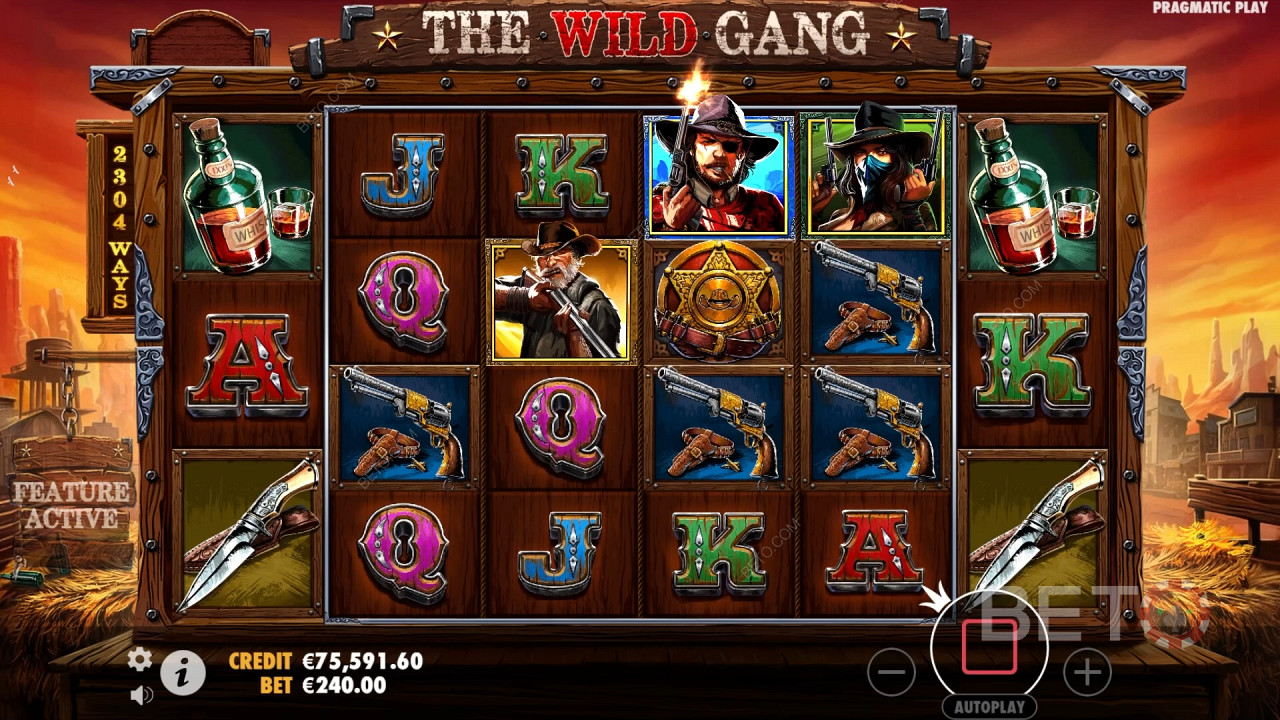 The Wild Gang : Une machine à sous vidéo qui vaut le détour?