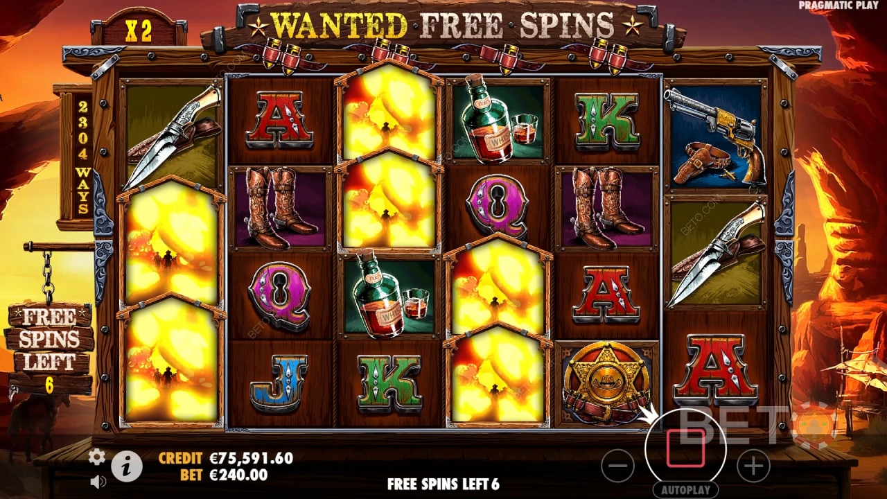 Les bonus expliqués dans The Wild Gang par Pragmatic Play