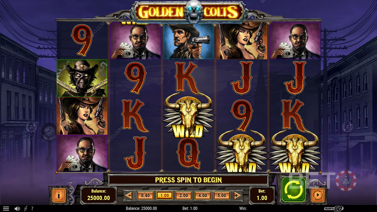 Golden Colts Revue par BETO Slots