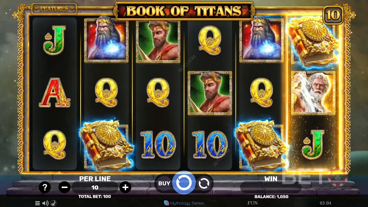 Book of Titans Critique de BETO Slots