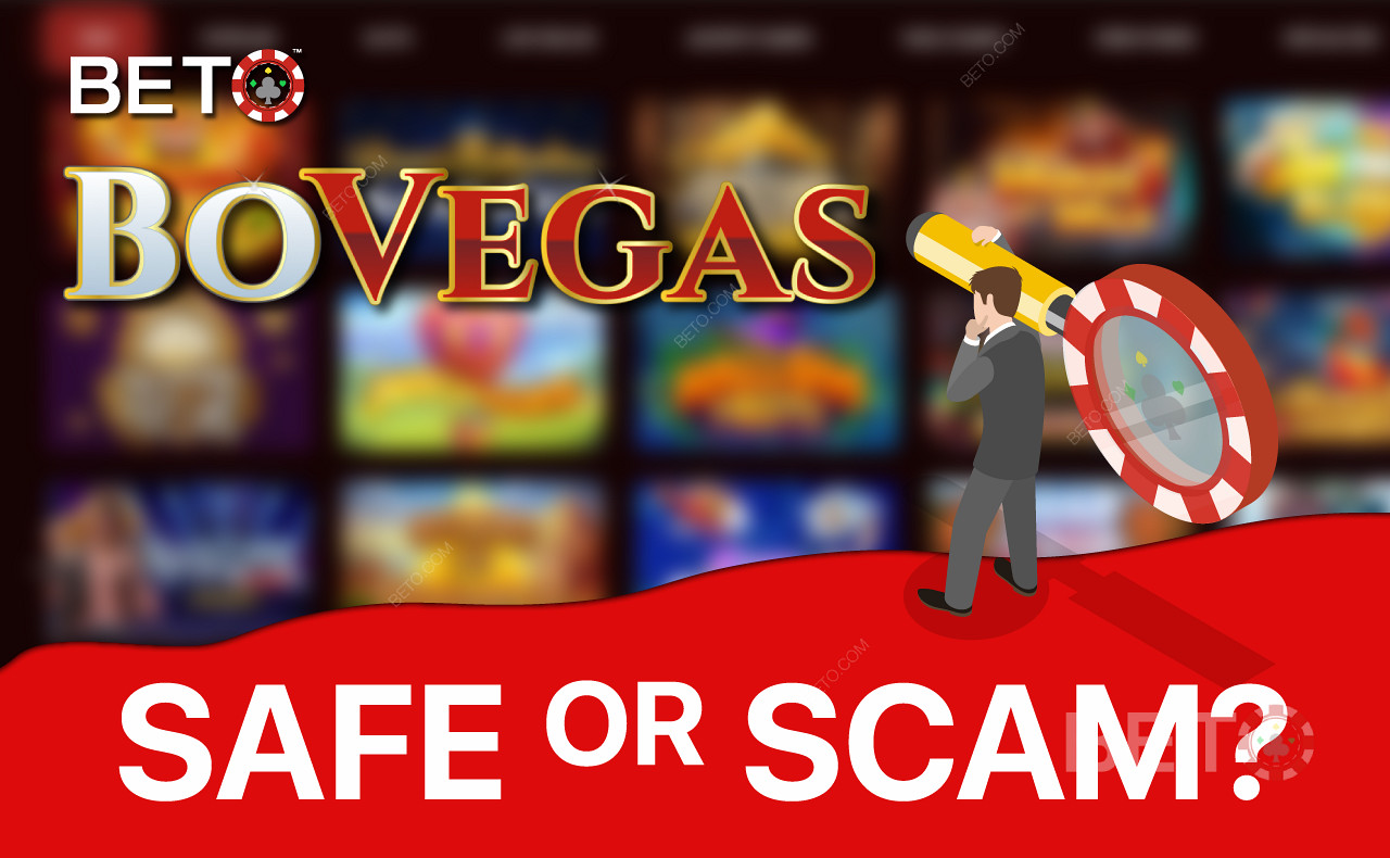 BoVegas est un casino légal avec une licence de jeu de Curaçao.