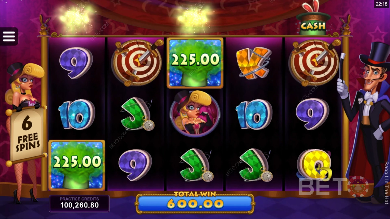 Rabbit In The Hat Revue par BETO Slots