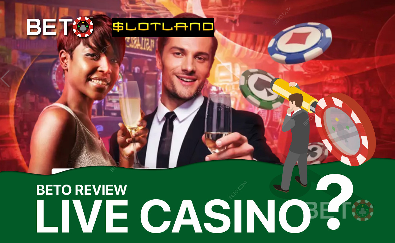 Malheureusement, Slotland ne propose pas de jeux de casino en direct.