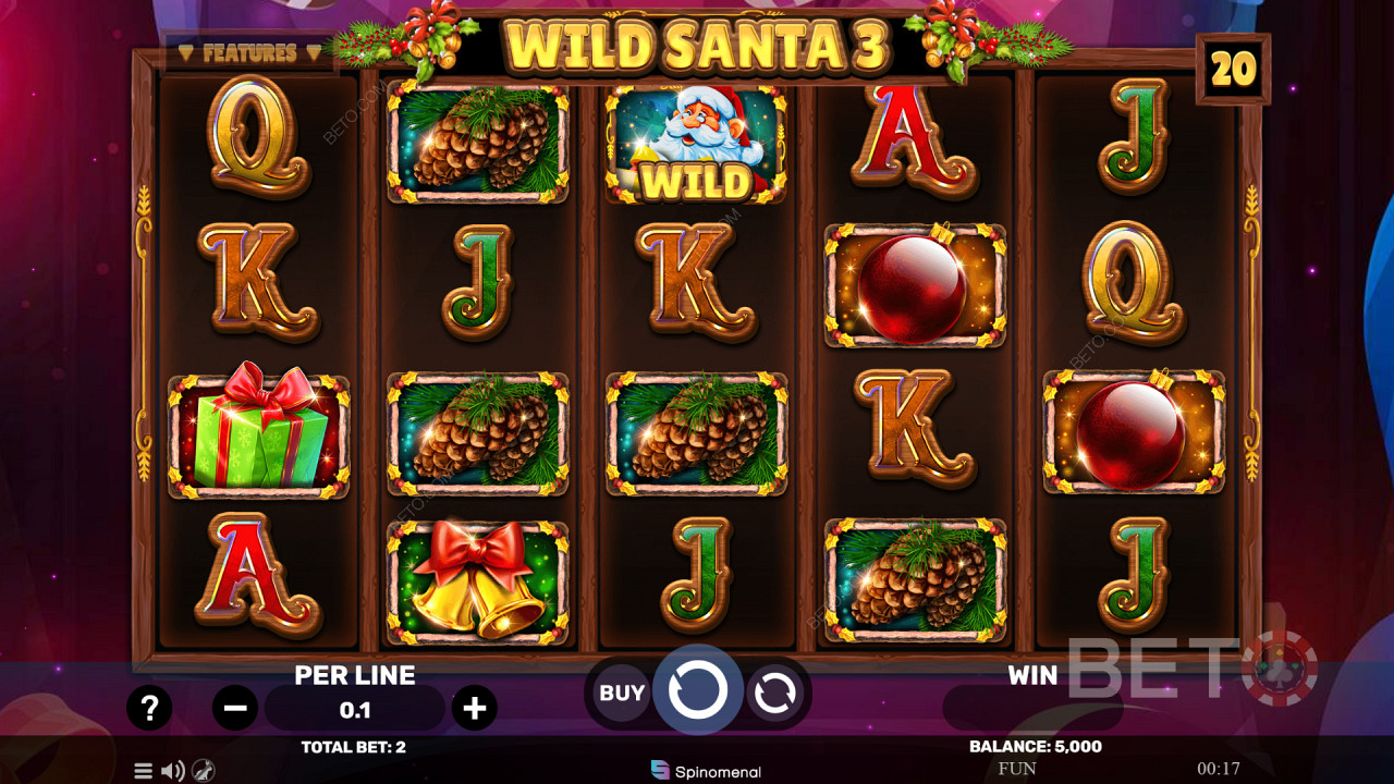Wild Santa 3 Jeu Gratuit