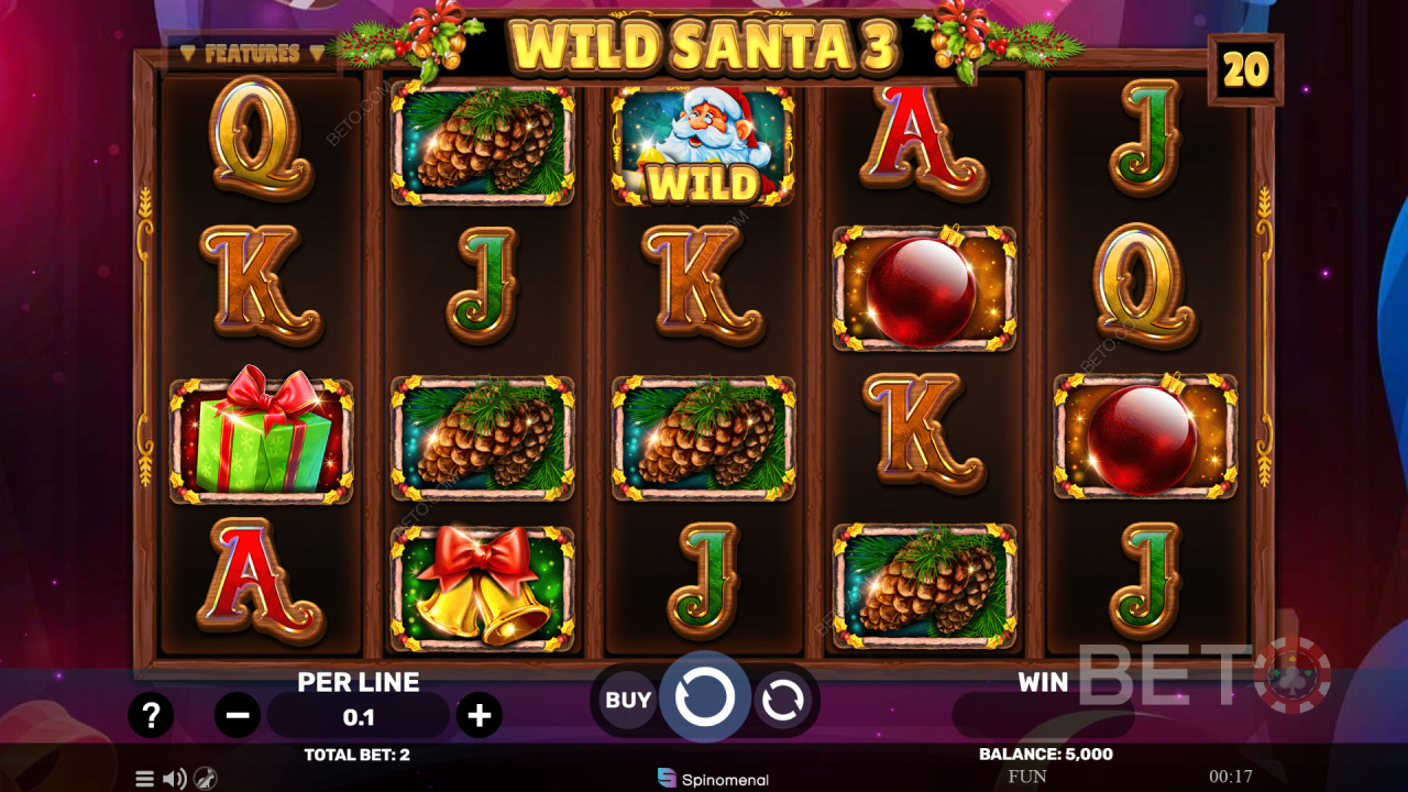 Wild Santa 3 Revue par BETO Slots