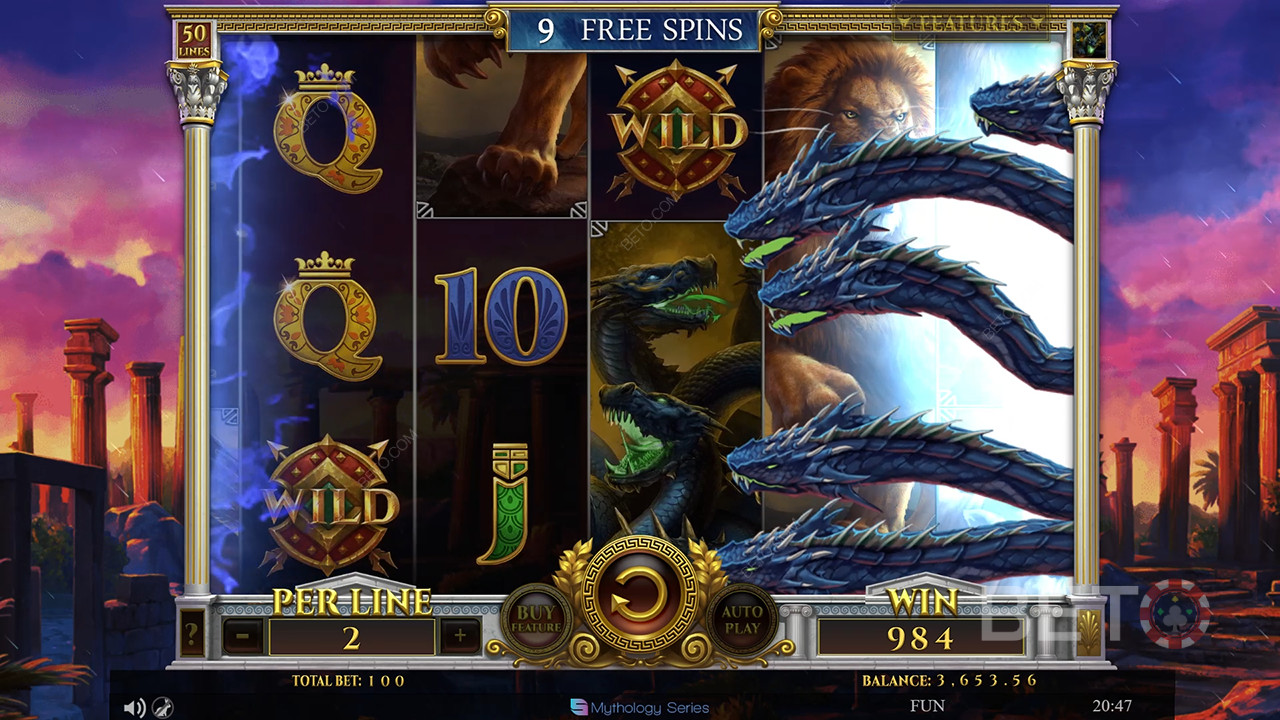 Story of Hercules Revue par BETO Slots