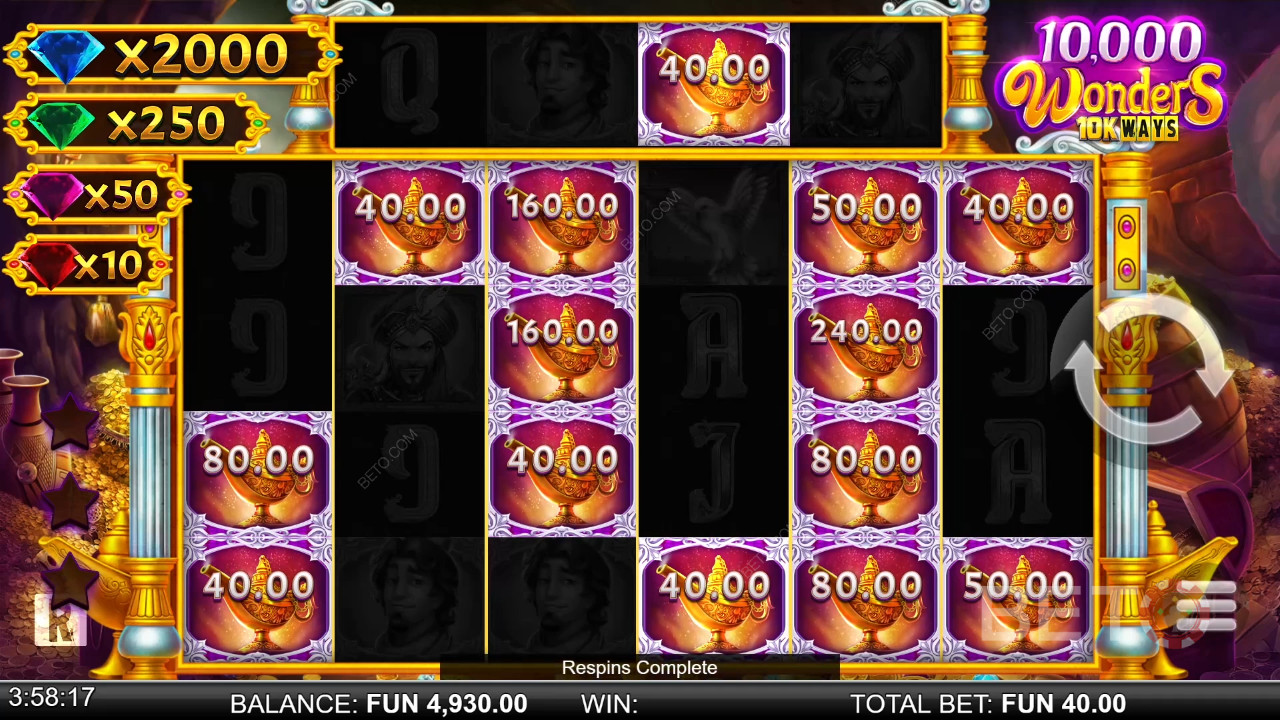 10000 Wonders 10k Ways Revue par BETO Slots