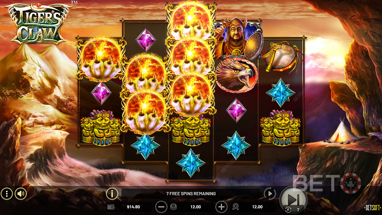 Tiger's Claw (Betsoft)  Jeu Gratuit