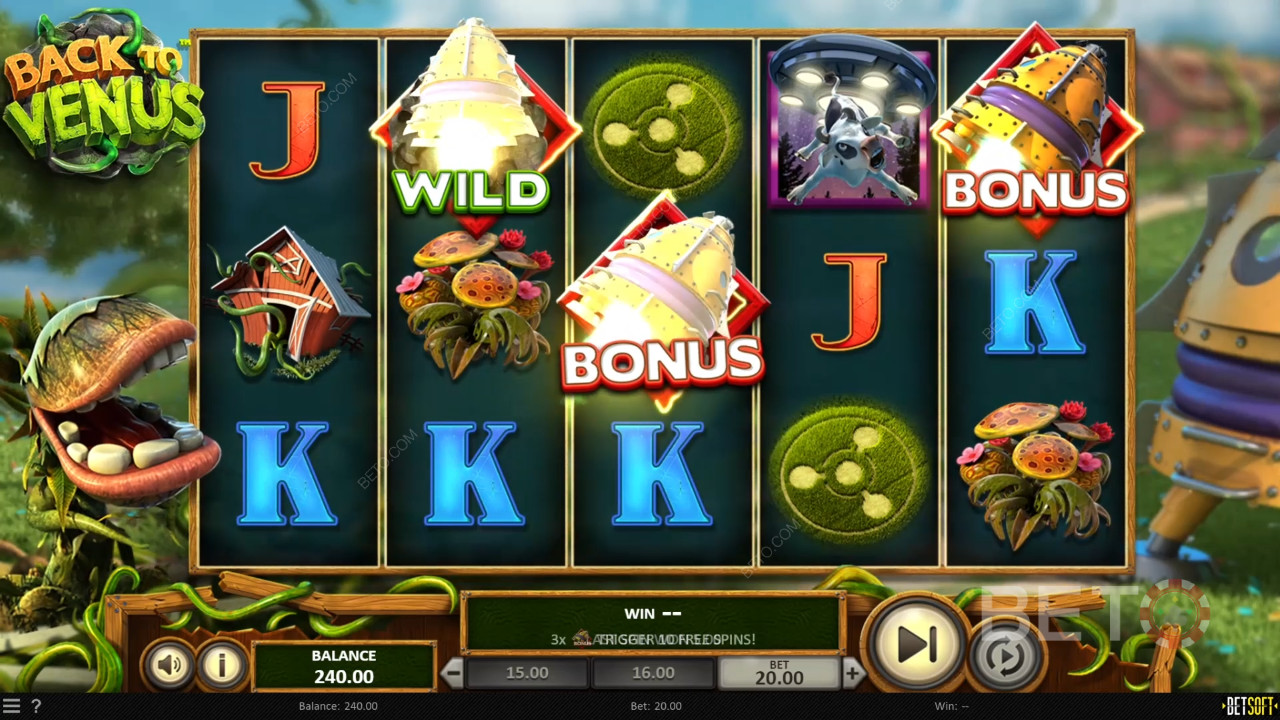 Back To Venus Critique de BETO Slots