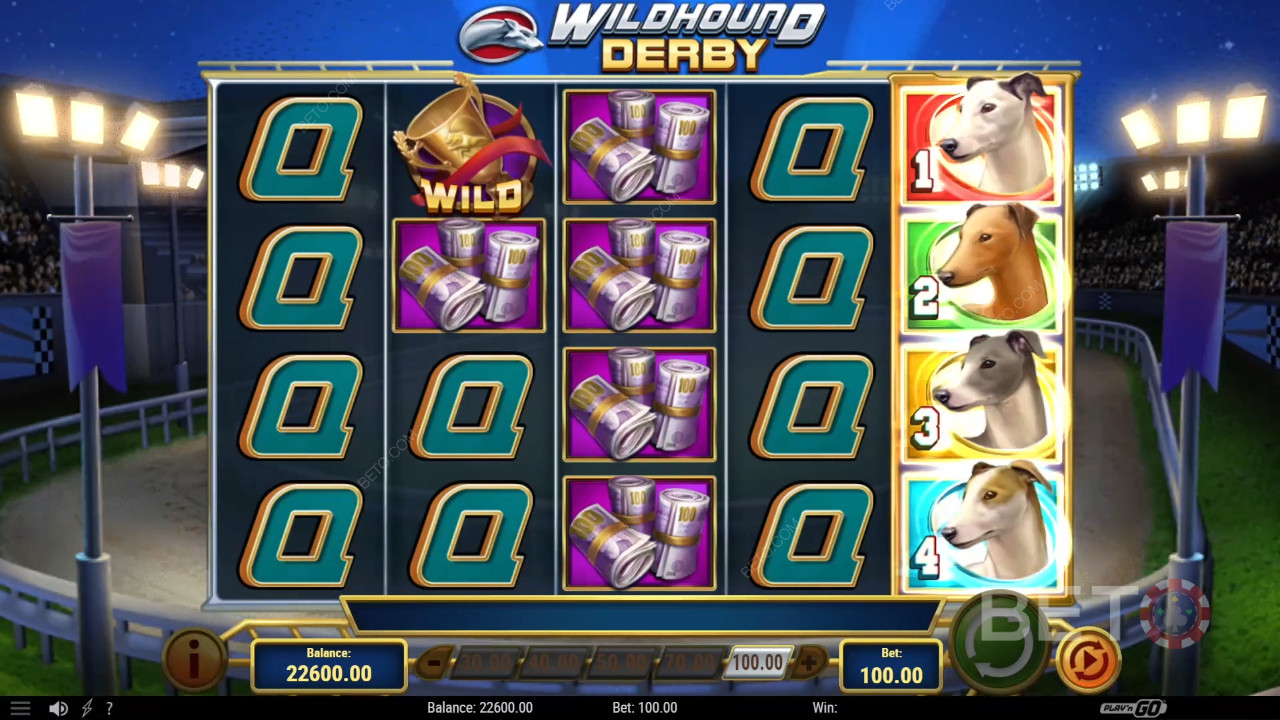 Wildhound Derby Revue par BETO Slots