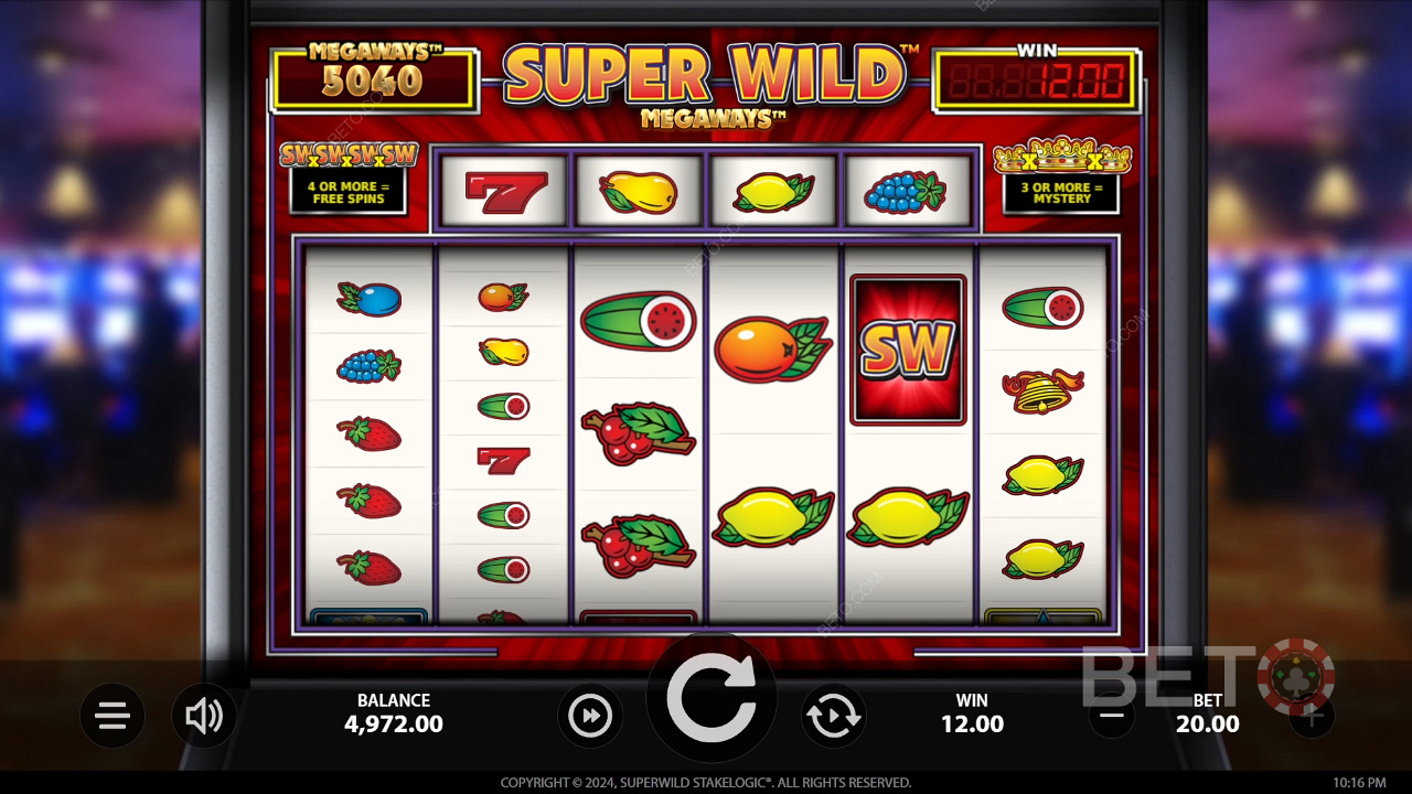 Super Wild Megaways Jeu Gratuit