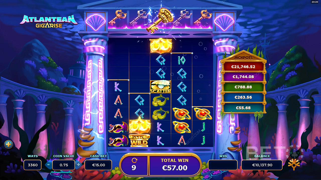 Atlantean Gigarise Jeu Gratuit