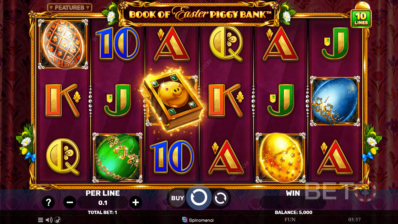 Book of Easter Piggy Bank Jeu Gratuit