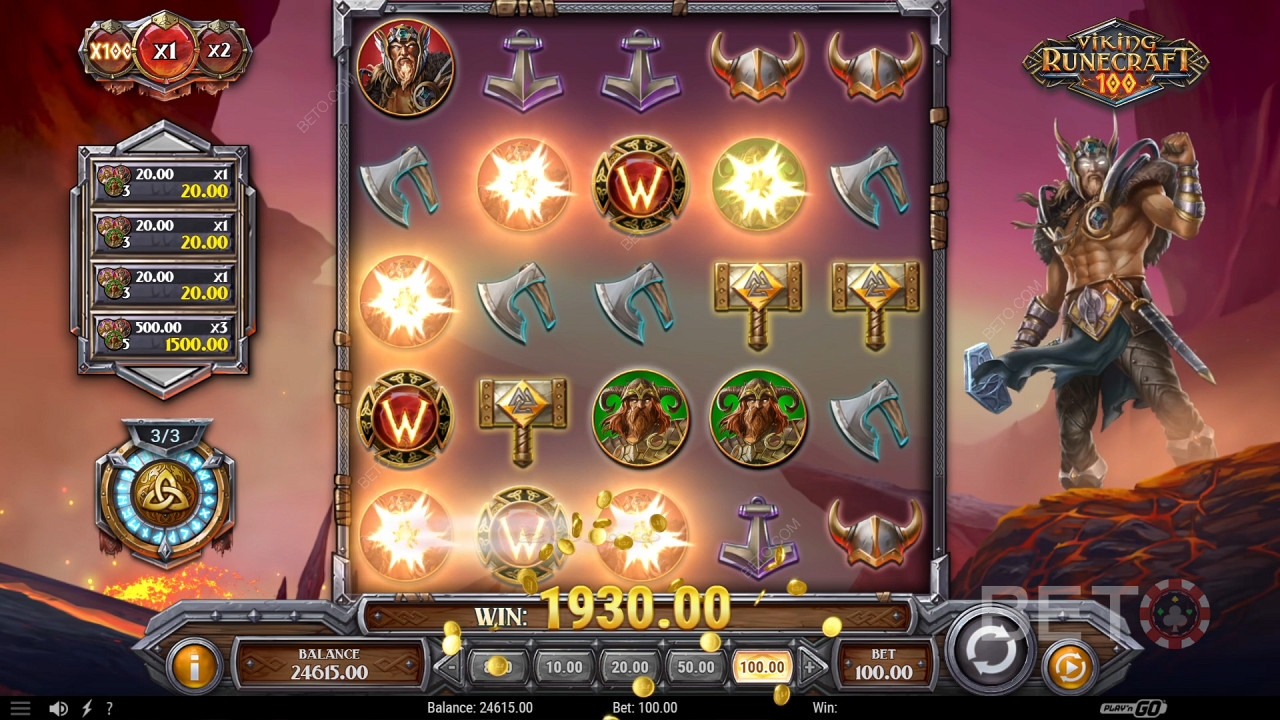 Viking Runecraft 100 Commentaire de BETO Slots
