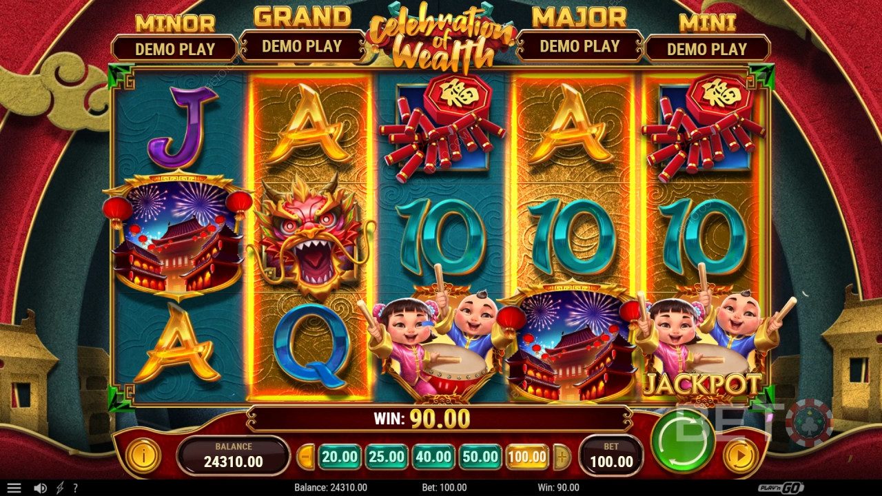 Celebration of Wealth Review par BETO Slots