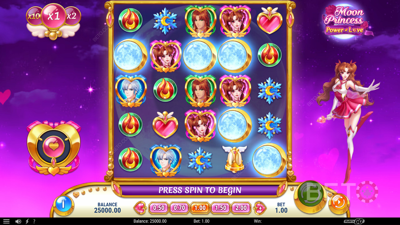 Moon Princess Power of Love Jeu Gratuit