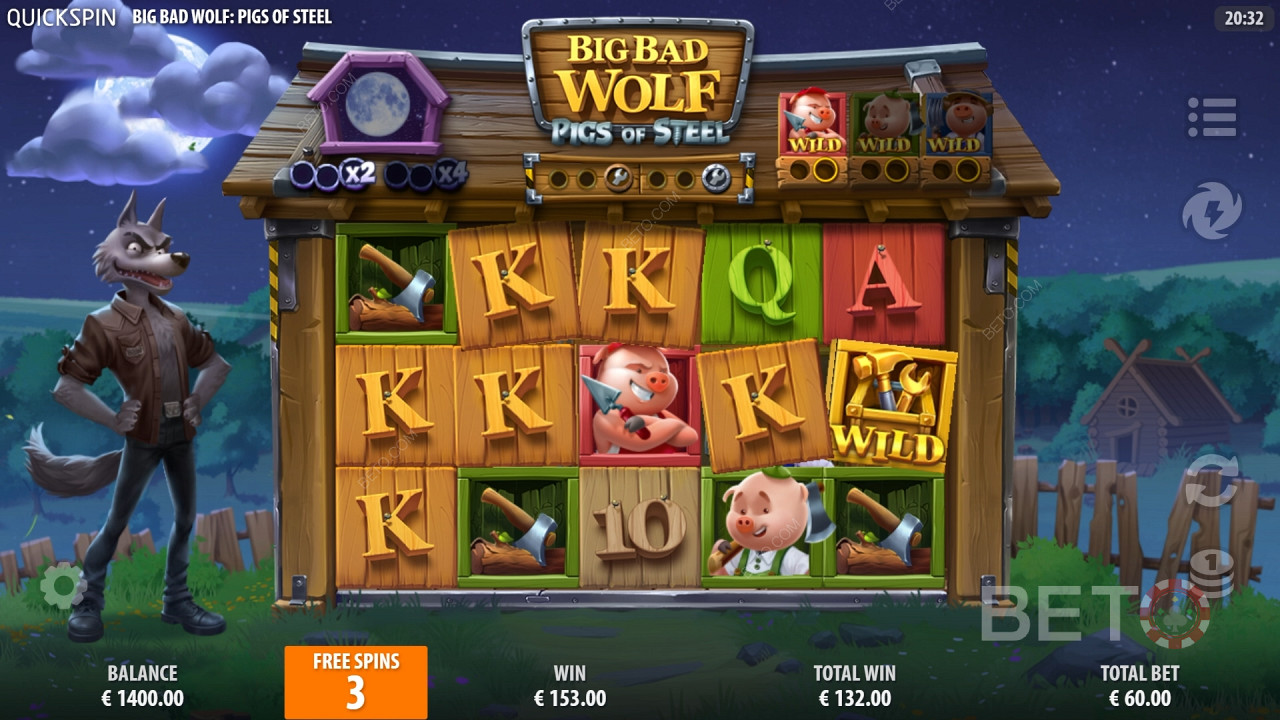 Big Bad Wolf: Pigs of Steel Jeu Gratuit