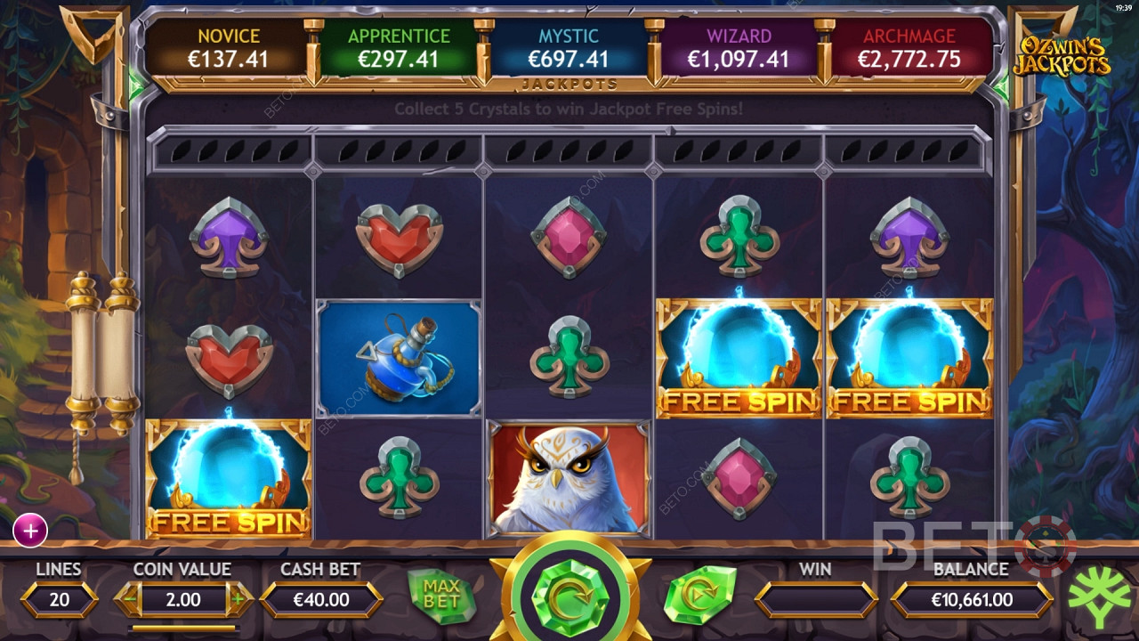 Ozwin's Jackpots Jeu Gratuit