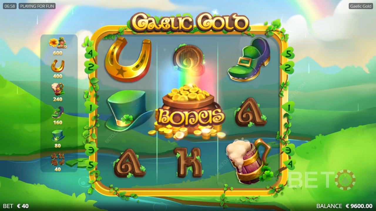 Gaelic Gold Jeu Gratuit