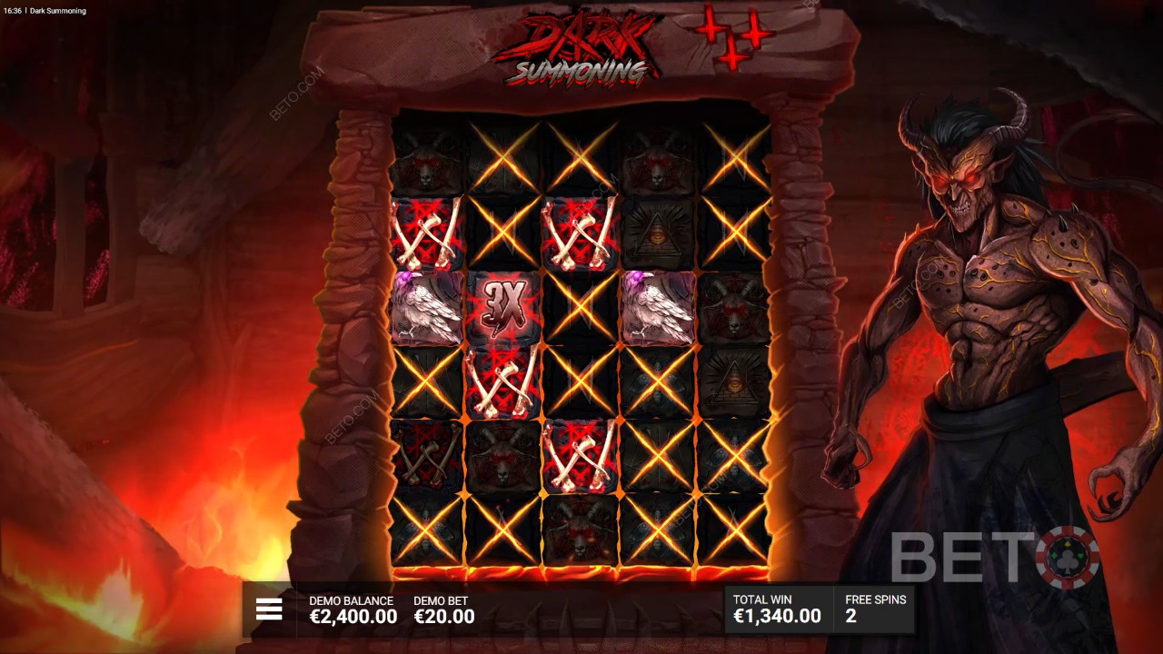 Dark Summoning Critique de BETO Slots