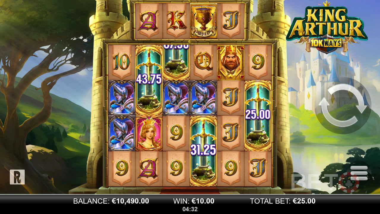 King Arthur 10k Ways Jeu Gratuit