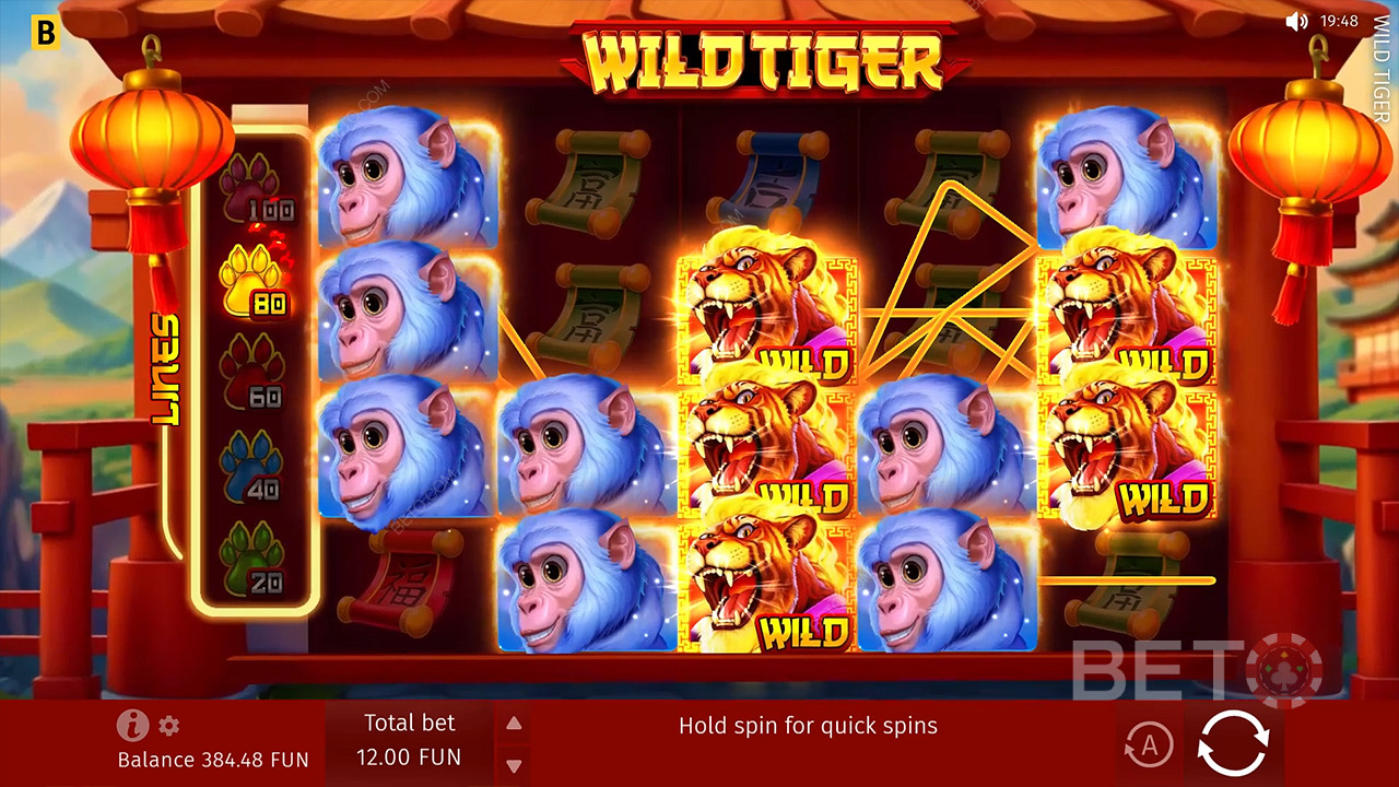 Wild Tiger Jeu Gratuit