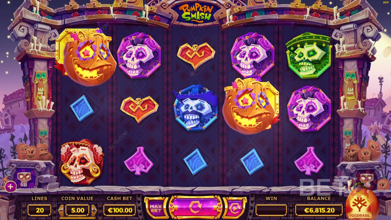 Pumpkin Smash Critique de BETO Slots