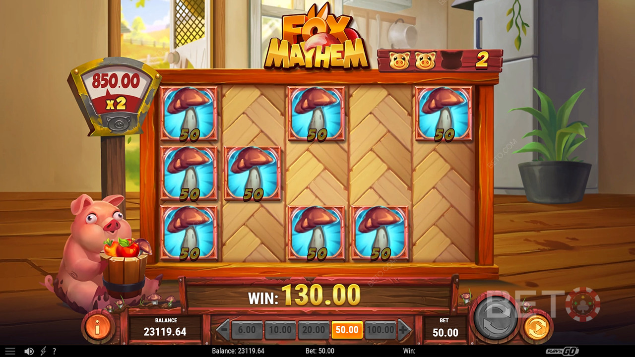 Fox Mayhem Revue par BETO Slots