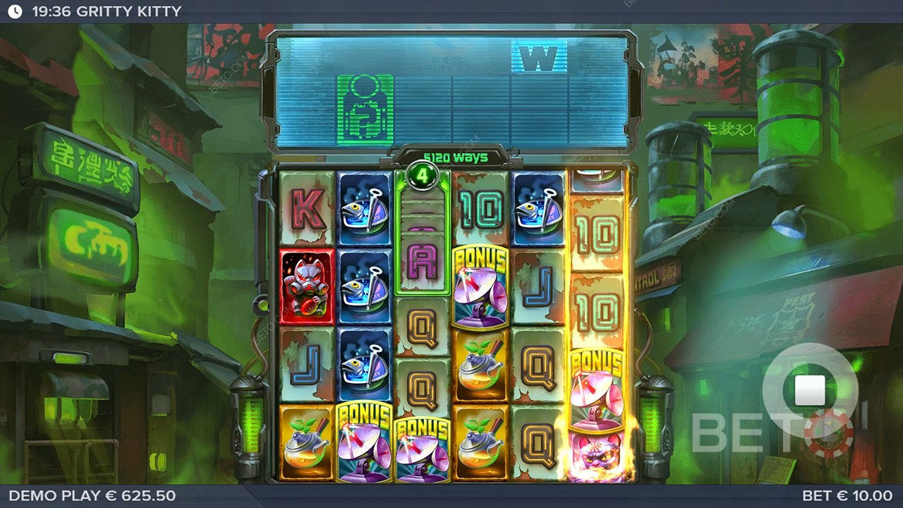 La machine à sous Gritty Kitty of Nitropolis en vaut-elle la peine?