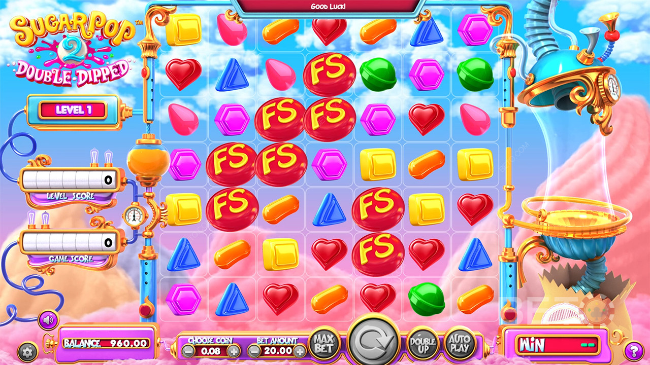 SugarPop 2 : Double Dipped Critique de BETO Slots