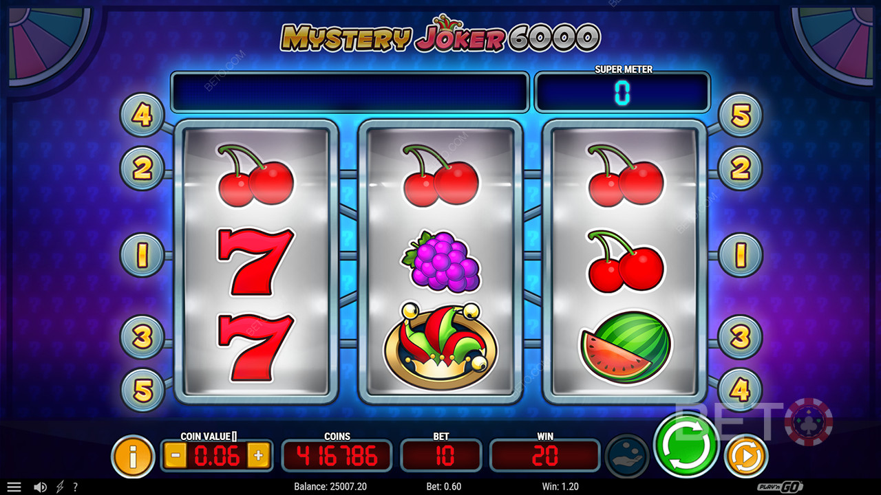 Mystery Joker 6000 : Une machine à sous en ligne qui vaut le détour?