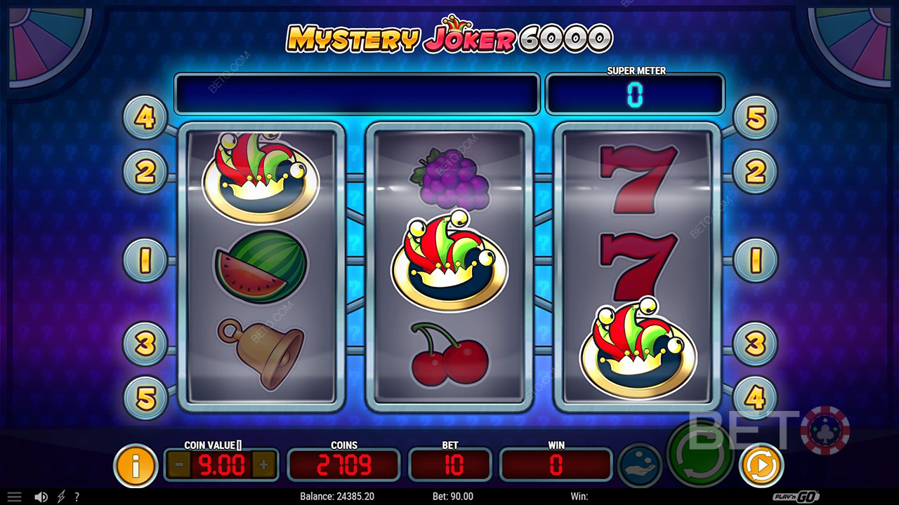 Thème et design : Nostalgic Casino Mystery (Mystère du casino nostalgique)