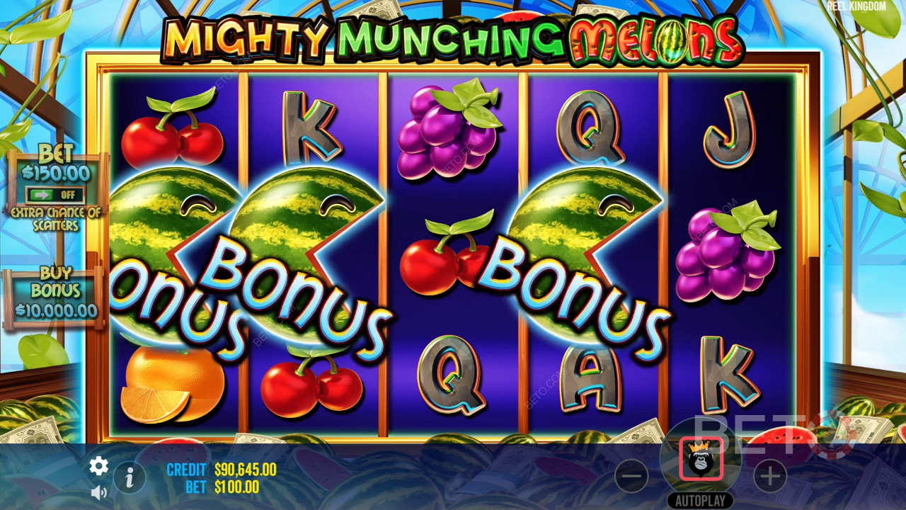 Mighty Munching Melons Revue par BETO Slots